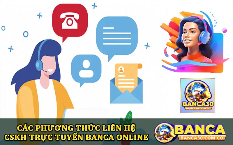 Phương thức liên hệ CSKH Banca Online